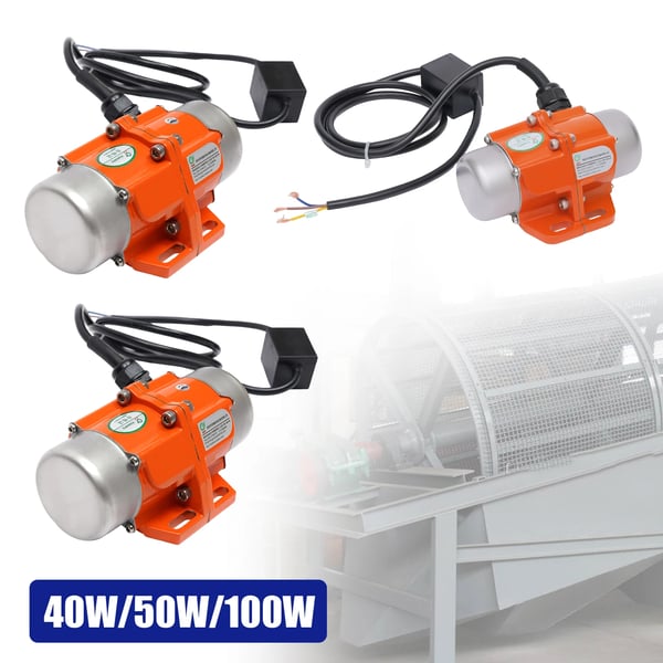 AC-värinämoottori, asynkroninen 3000 RPM, alumiiniseos, 220 V EU-pistoke, vihreä