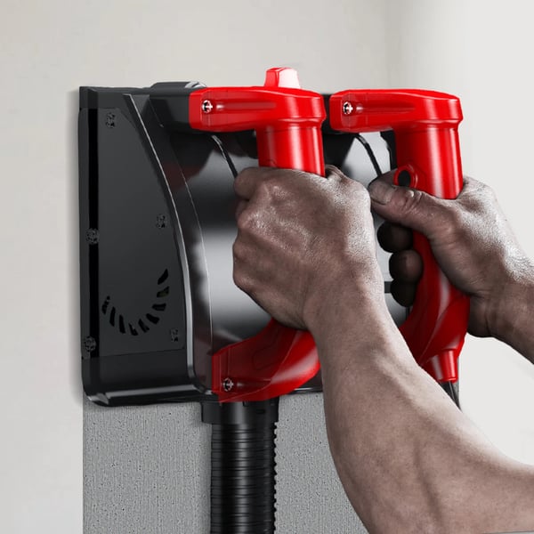 Sähköinen betonihiomakone & seinähöylä, 1200 W 220 V, 3000 r/min, remonttiin, punainen