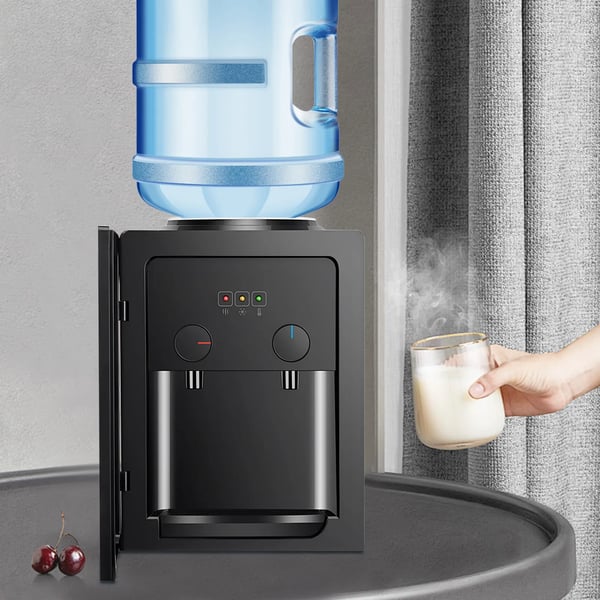 Vedenannostelija - Pöytämalli - Kuuma/Kylmä Vesi - Jännite 220V 50Hz - 550W Lämmitys, 75W Jäähdytys - Virtaus 4 l/h ≥90°C, 1 l/h ≤15°C - Musta