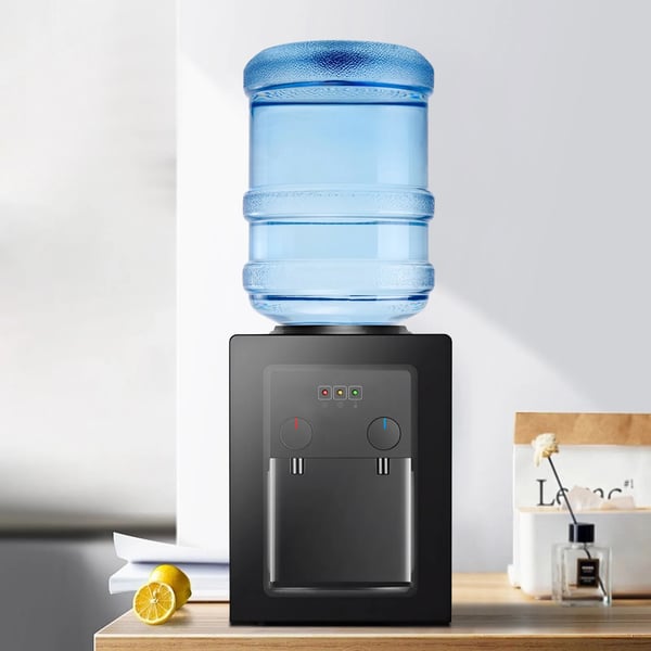 Vedenannostelija - Pöytämalli - Kuuma/Kylmä Vesi - Jännite 220V 50Hz - 550W Lämmitys, 75W Jäähdytys - Virtaus 4 l/h ≥90°C, 1 l/h ≤15°C - Musta