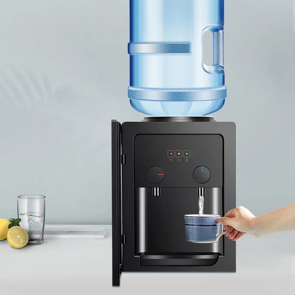 Vedenannostelija - Pöytämalli - Kuuma/Kylmä Vesi - Jännite 220V 50Hz - 550W Lämmitys, 75W Jäähdytys - Virtaus 4 l/h ≥90°C, 1 l/h ≤15°C - Musta
