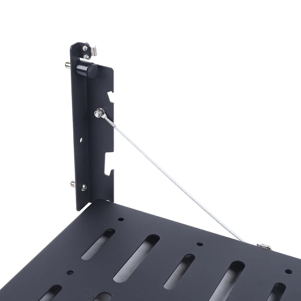 Bagklapbord, sammenklappelig bagagehylde til Jeep Wrangler JK 2007–2017, sort