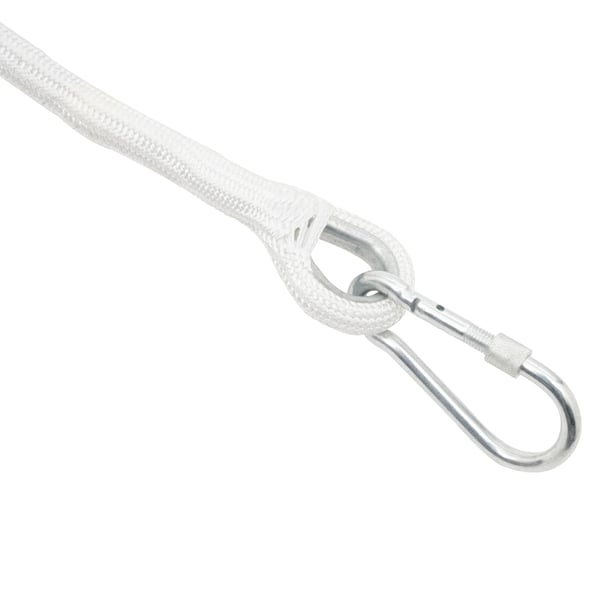 Redningsrebstige 12 m, med karabiner, 200 kg/440 lb bæreevne, bærbar og pladsbesparende