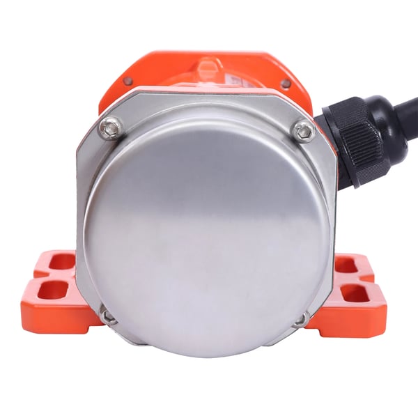 Vibrationsmotor - Betonvibrator - 40 W - 3000 o/min - 220 V 50 Hz - Enfaset - Ren kobbermotor - Rød