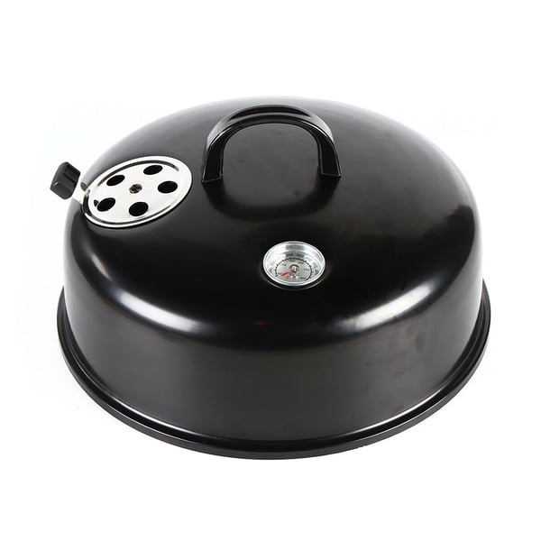 BBQ Grill - Kulgrill & Smoker - Stor - Metal - Maks 800 °C - Sort