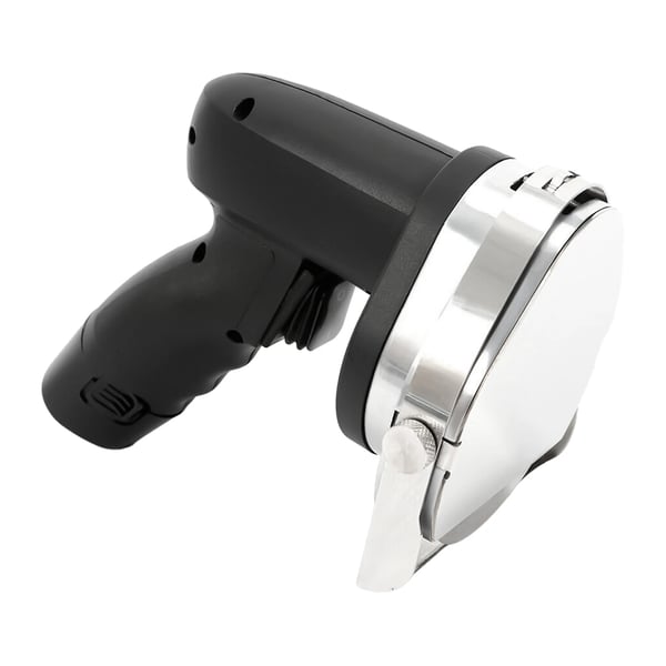 Elektrisk kebabkniv - Gyroskniv - Trådløs - 80W - Genopladelig - Metal - Sort