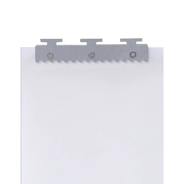 PVC-liuskaverho, täydellinen sarja, 7 kpl, 200 x 18 cm, valkoinen, ovi- ja porttiaukkoihin