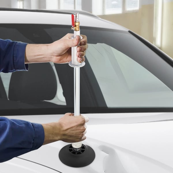 Pneumaattinen Lommonpoistaja - Liukuvasara Autokorille - Vakuumi - 3 Imukuppia - 3 Bar - Monivärinen