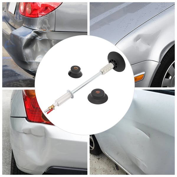 Pneumaattinen Lommonpoistaja - Liukuvasara Autokorille - Vakuumi - 3 Imukuppia - 3 Bar - Monivärinen