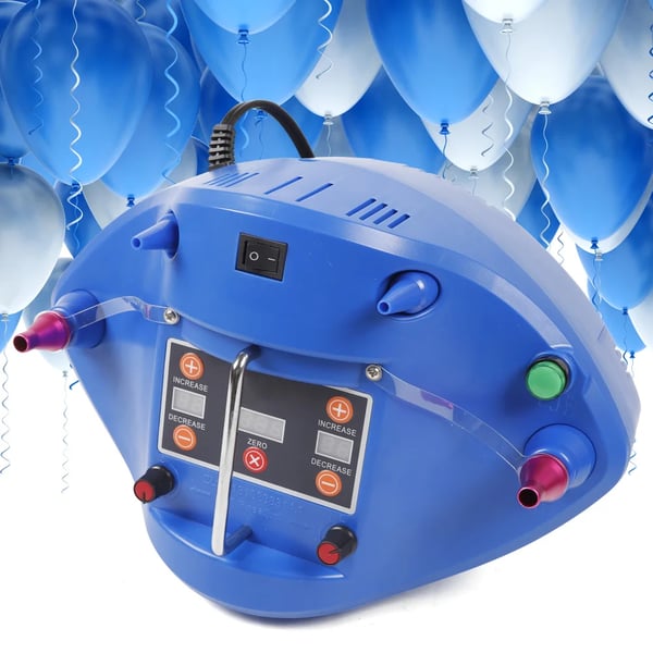 Automaattinen ilmapallopumppu, sähkökäyttöinen, 1200 W, 220 V EU-pistoke, 4 suutinta, määräohjattu täyttö