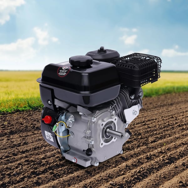 Bensiinimoottori - Kiinteä OHV 4-tahti - 210 cm³ - 7,5 hv - Yksisylinterinen - Ilmajäähdytteinen - Karting & DIY - 5100 W