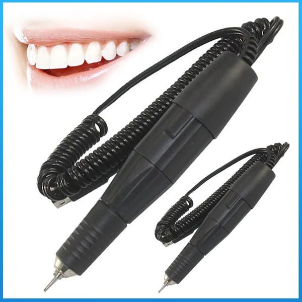 N3 Lab, mikromotor håndholdt polermaskine, 35.000 o/min, 2,35 mm, sort