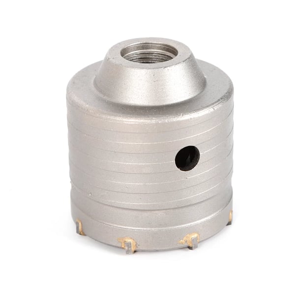 Kerneborsæt til beton - SDS-Plus adapter - Ø40/68/80/100/120 mm - Længde 50 mm - Wolframstål - Sølv