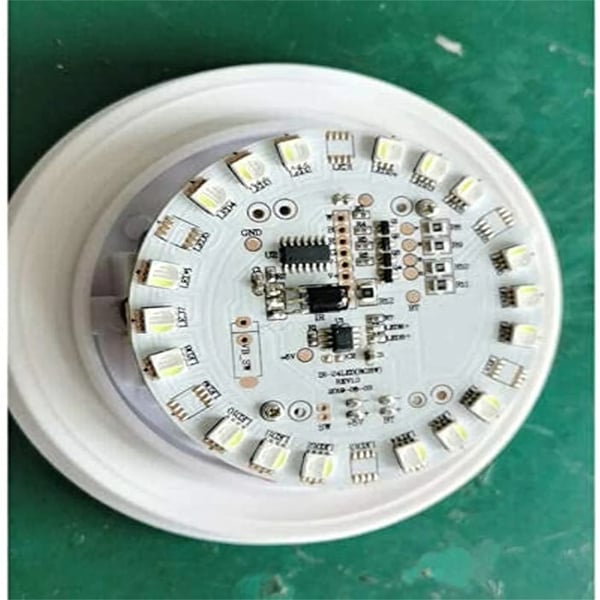 LED valokuutio - Jakkara/Sivupöytä - 30x30x30 cm - RGB-värinvaihto 16 väriä - PE-muovi - Minimalistinen moderni - Valkoinen