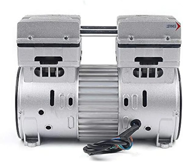 Öljytön kompressoripää, 750 W/1 hv, 8 bar, 145 l/min, 1400 rpm, 220 V, hiljainen