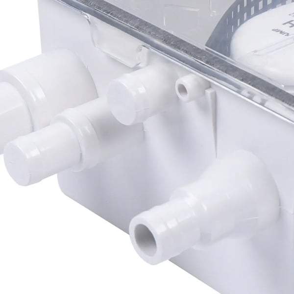 Brusekarpumpe - Pumpsystem - Automatisk 12/24 V - Indbygget - Kapacitet 2270 l/t - Hvid