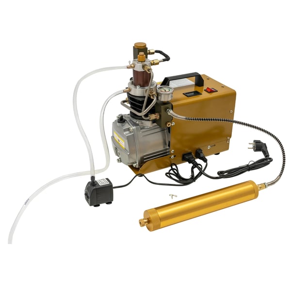 Elektrisk højtryksluftkompressor - Dykkerkompressor - 30 MPa / 4500 PSI - EU-stik