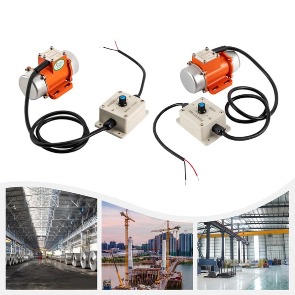 30 W värinämoottori, harjaton DC, 12 V, betonivibraattoriin, säädettävä herätevoima ja nopeus, 0–4000 rpm, vaihteeton
