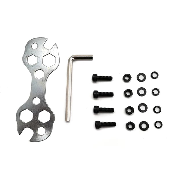 El-løbehjul controller - Motorstyring med gashåndtag - 36V - 800W - Børstet motor - 2750 omdr./min - Sort