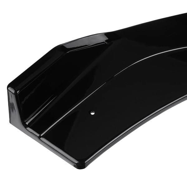 Golf MK7/MK7.5 GTI 2014–2019 - Forreste kofangerlæbe/spoiler - 3-delt sæt - Præcis pasform - Sporty look - Blank sort
