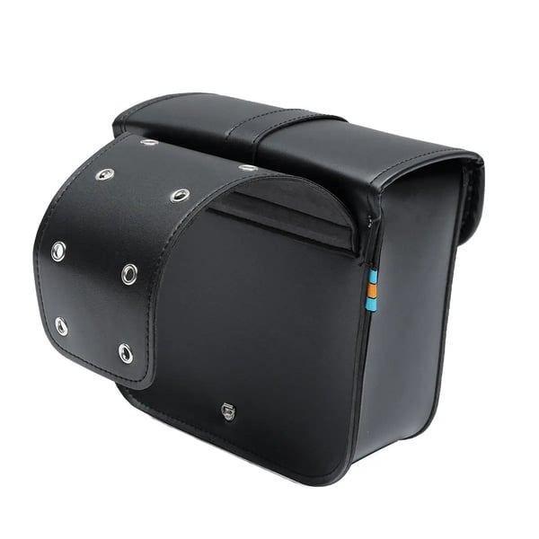 Motorcykel Sadeltasker - Sidetasker - Vandtæt - PU-læder - Universal Pasform - 26 x 24 x 11 cm - 1 Par - Værktøjsopbevaring