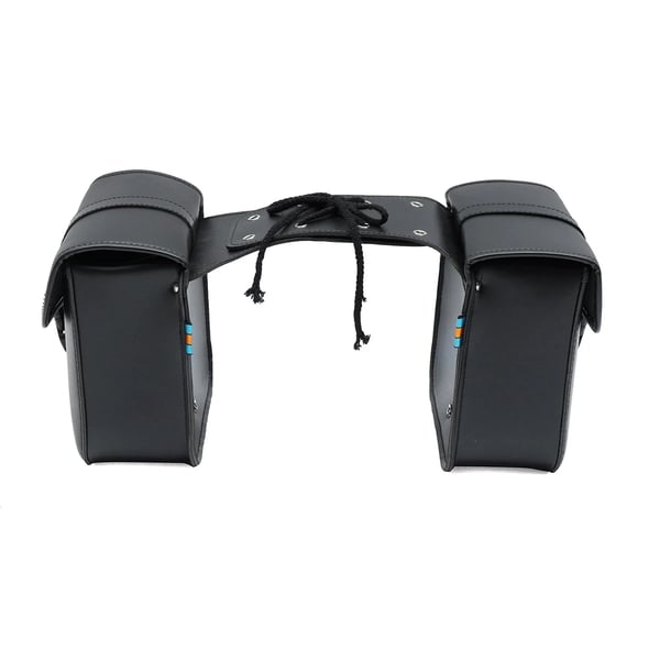 Motorcykel Sadeltasker - Sidetasker - Vandtæt - PU-læder - Universal Pasform - 26 x 24 x 11 cm - 1 Par - Værktøjsopbevaring