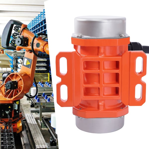 AC betonvibrator, vibrationsmotor 40 W 1-faset, 3000 omdr./min., hus i aluminiumlegering