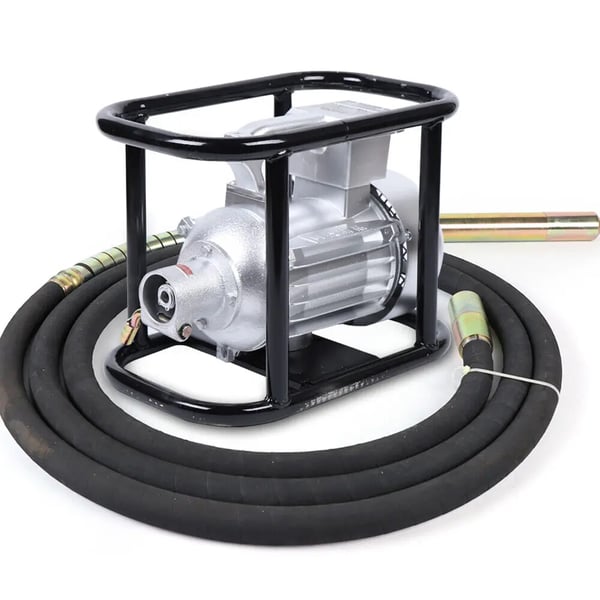 Betonitärytin - Kannettava Sähköinen Sauvatärytin - 1500 W - 2800 r/min - 220 V - Punainen