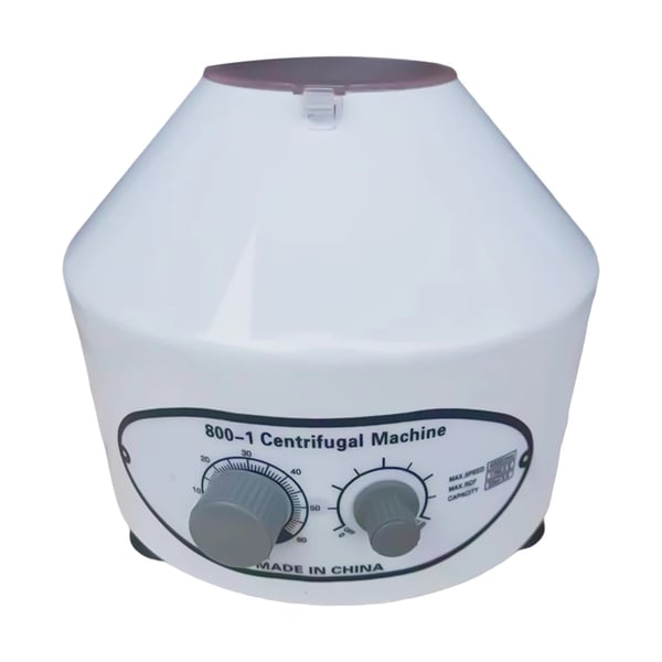 Laboratoriolinko - Pöytämalli 800-1 - Sähköinen - 220 V - 6×20 ml - Jopa 4000 rpm - Valkoinen