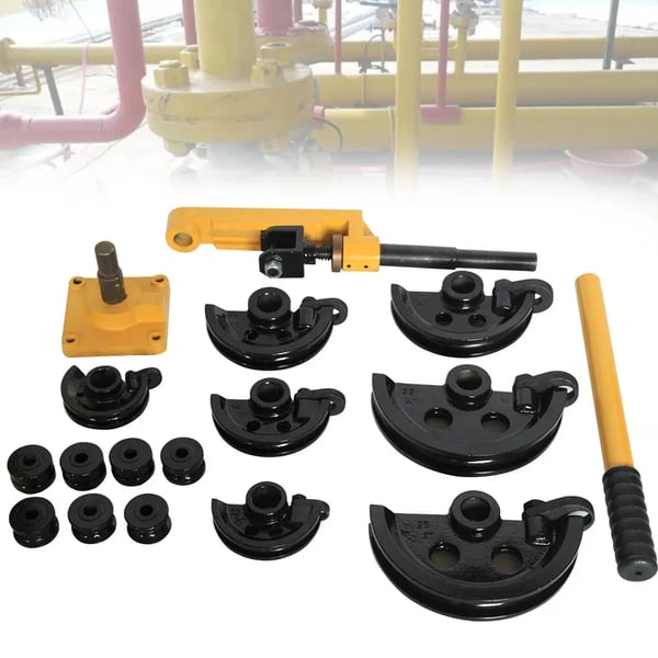 Rørbukker - Manuel rør- og tubebukkemaskine - 10–25 mm - Former 0,95–2,54 cm