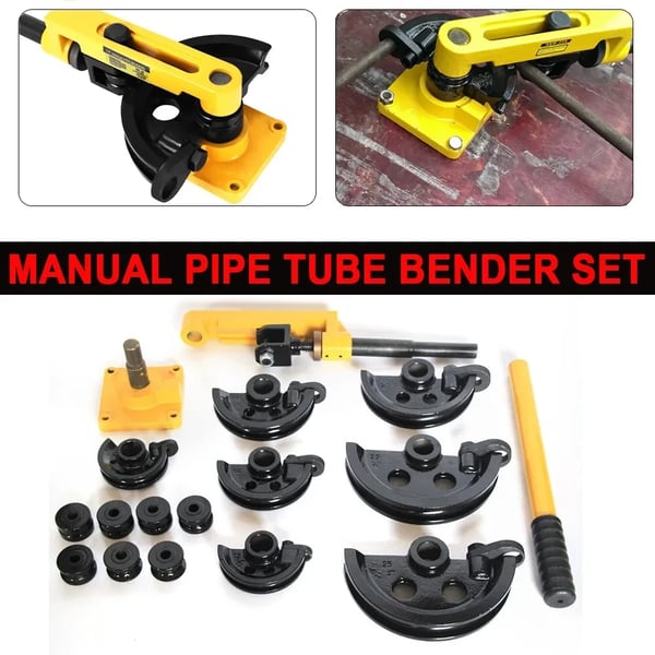 Rørbukker - Manuel rør- og tubebukkemaskine - 10–25 mm - Former 0,95–2,54 cm