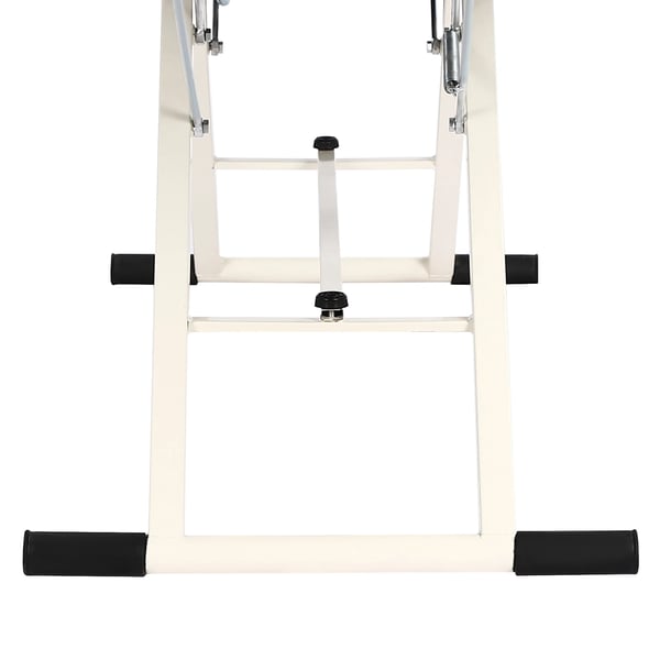Kosmetikbriks - 3-delt massagebord - Bærbar og sammenklappelig - Justerbar - PU-læder & høj-elastisk skum - Opbevaringstaske - 91×60×26 cm - Sort