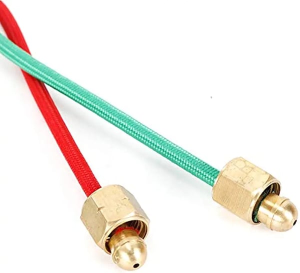 Guldsmedens mikrobrænder, lodde-/svejsekit, til flydende gas, 5 dyser, 14 mm tilslutning