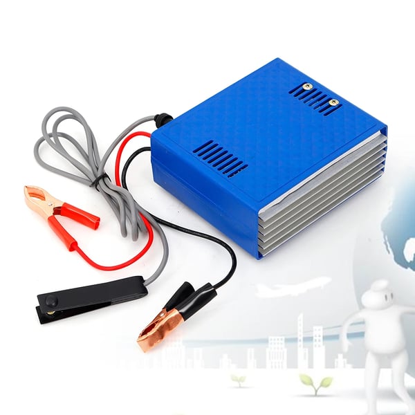 Ultralydsvekselretter, model 1030NP, 12 V DC, vandafvisende beskyttelse, blå