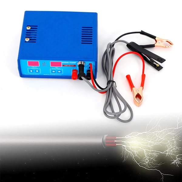 Ultralydsvekselretter, model 1030NP, 12 V DC, vandafvisende beskyttelse, blå