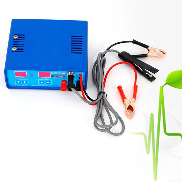 Ultralydsvekselretter, model 1030NP, 12 V DC, vandafvisende beskyttelse, blå