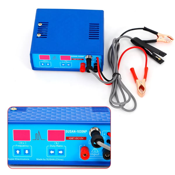 Ultralydsvekselretter, model 1030NP, 12 V DC, vandafvisende beskyttelse, blå