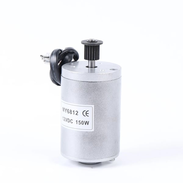 MY6812 borstad DC-motor, 12V 150W, ersättning för elcykel/elscooter