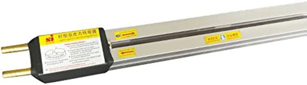 Varmbukker til akryl/plast/PVC-plader, 24" (600 mm) 800 W pladebukkemaskine, sort