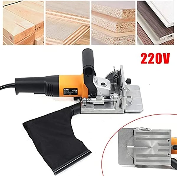 Lamellijyrsin puutöihin, sähkötyökalu, 760 W 220 V, musta