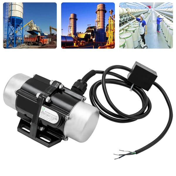 Betonvibrator, vibrationsmotor, 220V 1-faset AC, 100W, 3600 omdr./min, aluminiumlegering, 1,5 m kabel