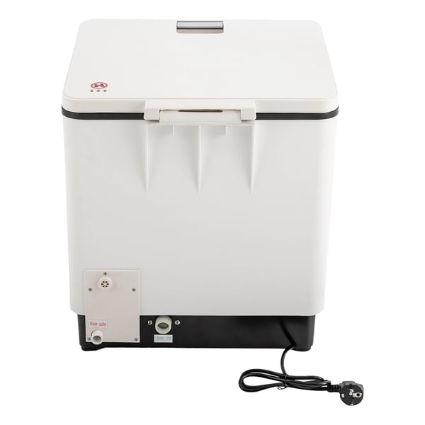 Pöytätiskikone, täysin automaattinen, UV-sterilointi, 360° kiertopesu, 220 V, valkoinen