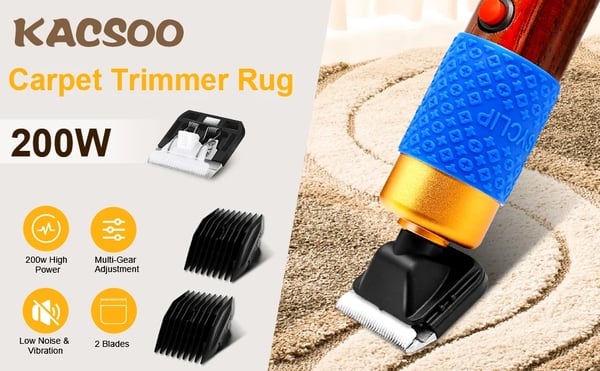 200 W sähkösakset, EU‑pistoke, 100–240 V – mattojen tuftaukseen, hiljainen lemmikkitrimmeri, DIY-trimmaukseen