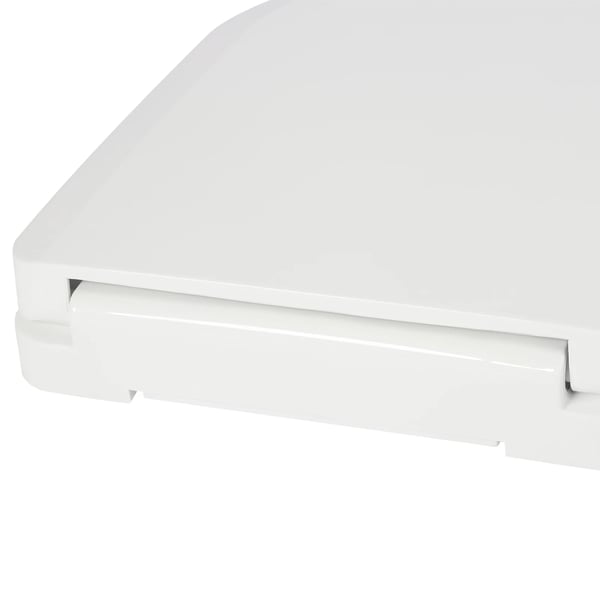 WC-bidee - Istuinlisäosa - Sähkötön, D-tyyppi, Kaksoissuuttimet, 1,27 cm Tuloliitäntä, 60 cm Letku, 11,5–16,5 cm Reikäväli - Valkoinen