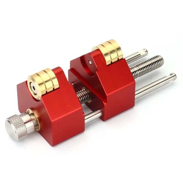 Slibesystem - GD1109 - Type B - Slibejig - Vinkelguide - Slibeholder til stemjern - Vinkelmåler - Grøn, Lilla