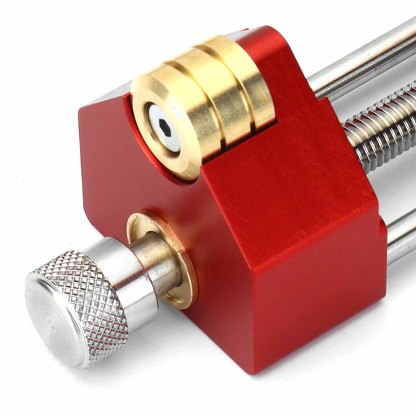 Slibesystem - GD1109 - Type B - Slibejig - Vinkelguide - Slibeholder til stemjern - Vinkelmåler - Grøn, Lilla