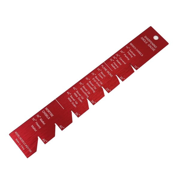 Slibesystem - GD1109 - Type B - Slibejig - Vinkelguide - Slibeholder til stemjern - Vinkelmåler - Grøn, Lilla