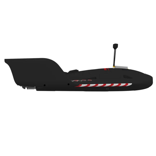 AR Wing Pro - FPV flyvevinge RC-fly - 100 cm Vingefang - PNP - EPP-skum - 2-kanal - Begyndervenlig - Sort