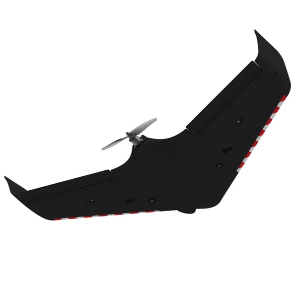 AR Wing Pro - FPV flyvevinge RC-fly - 100 cm Vingefang - PNP - EPP-skum - 2-kanal - Begyndervenlig - Sort