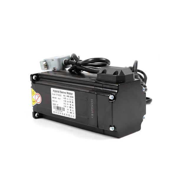 Stepmotor & Driver Sæt - NEMA 23 57 mm - Closed Loop - Moment 3,0 Nm - DSP 32-bit - HBS57 Driver - Sort